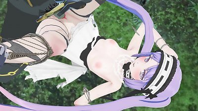 cute girl in the woods [4K, 60FPS, 3d hentai Game, Uncensored, Ultra Settings]