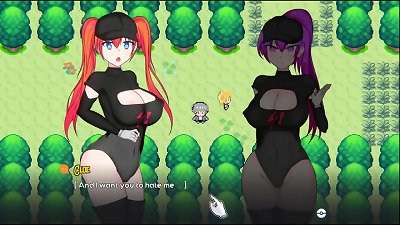 Oppaimon [Pokemon parody game] Ep.5 diminutive jugs naked female lovemaking fight for teaching