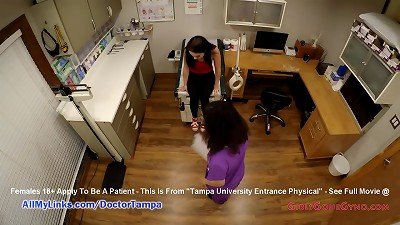 Lenna Lux AKA Bill Gapes Gets Gyno Exam Caught On Spy Cam From Doctor Tampa & Nurse Lilith Rose @ GirlsGoneGyno.com! - Tampa University Physical