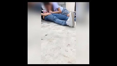 Quickie Blow job and Public Sex! Mexican Student Fucking in the Construction! Real Amateur Sex!